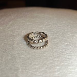 Stackable Pandora rings